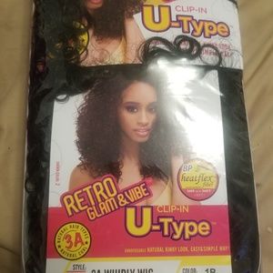 Janet Collection Retro Glam & Vibe Clip-In U-Type